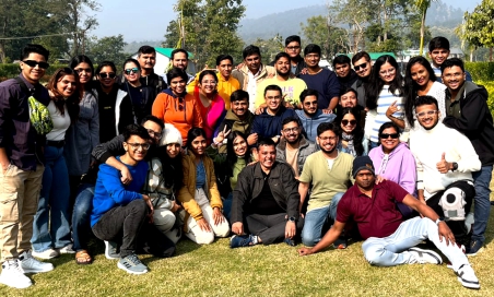 The Contetra team together